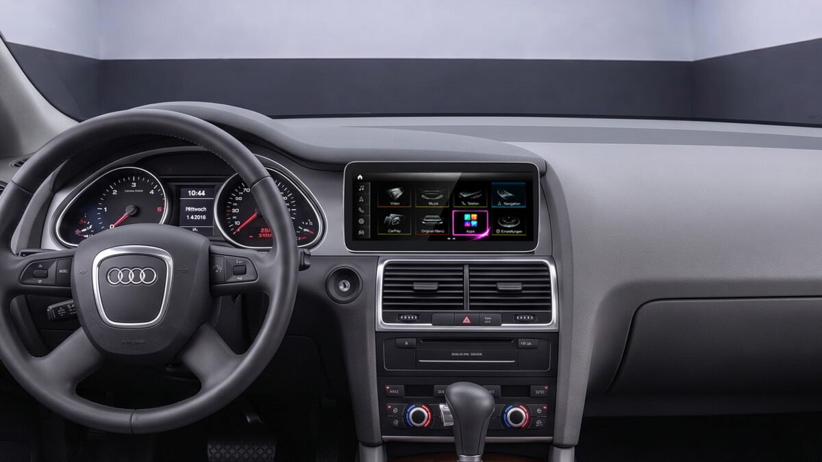 Android-Navigation (+ Apple-CarPlay) Touch für Audi Q7 4L (inkl. Einbau) – Ansicht 2
