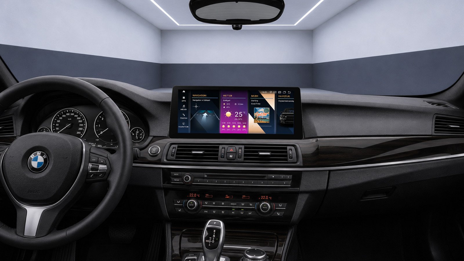 BMW Android Navigation 12,3 Zoll Display