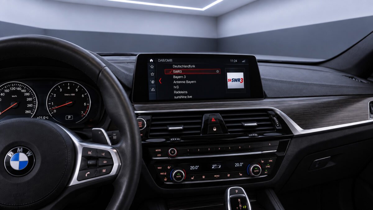 DAB+ Radio Nachrüstung für BMW 1er F20 F21 – Ansicht 2