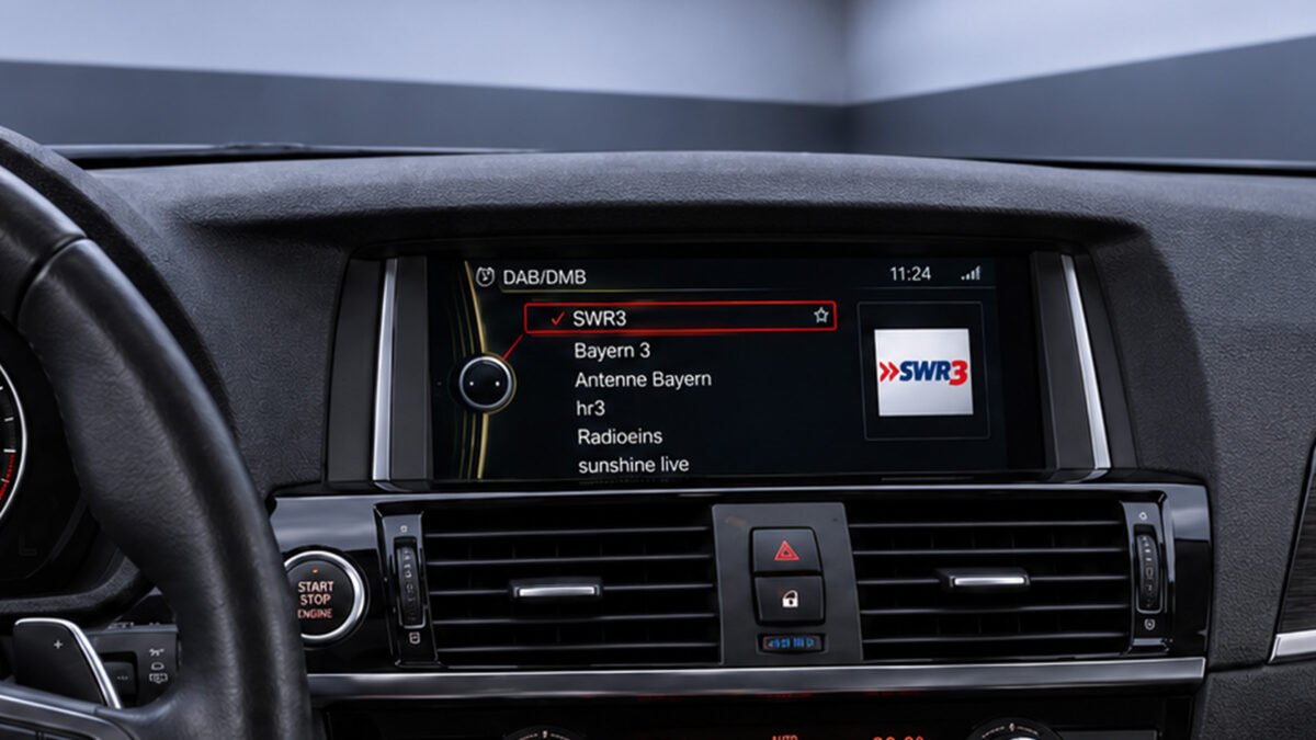 DAB+ Radio Nachrüstung für BMW 1er F20 F21 – Ansicht 4