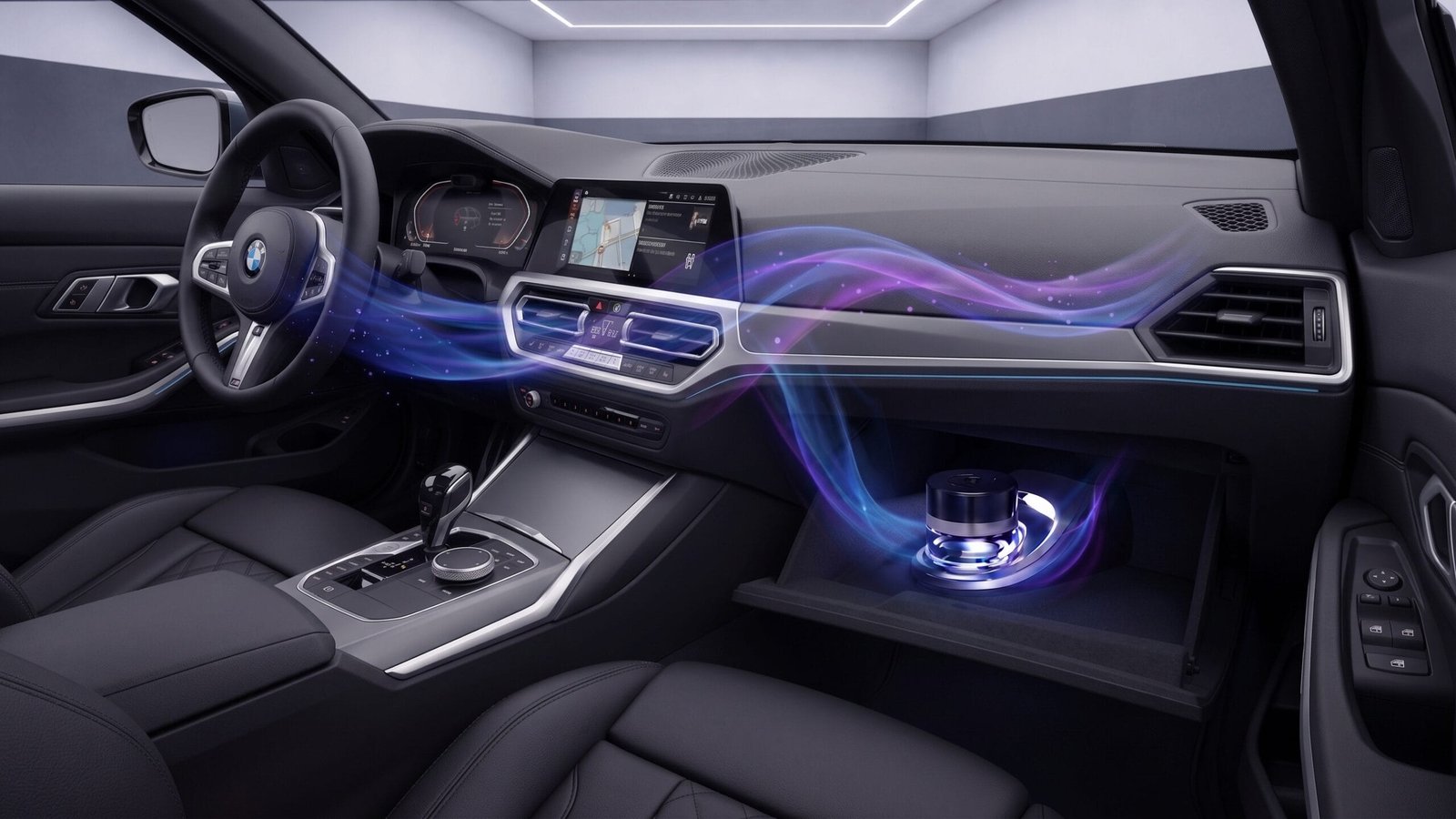 BMW Innenraumbeduftung mit integriertem AIR-BALANCE Duftflakon