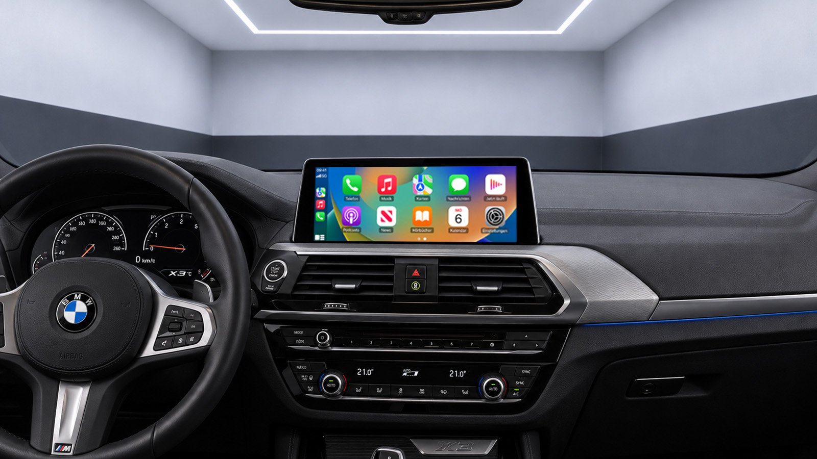 bmw_x3_g01_apple_carplay_android_auto_nachrüstung_nbtevo_rückfahrkamera_carhex_einbau_mmi_1 Apple-CarPlay & Android-Auto für BMW X3 G01