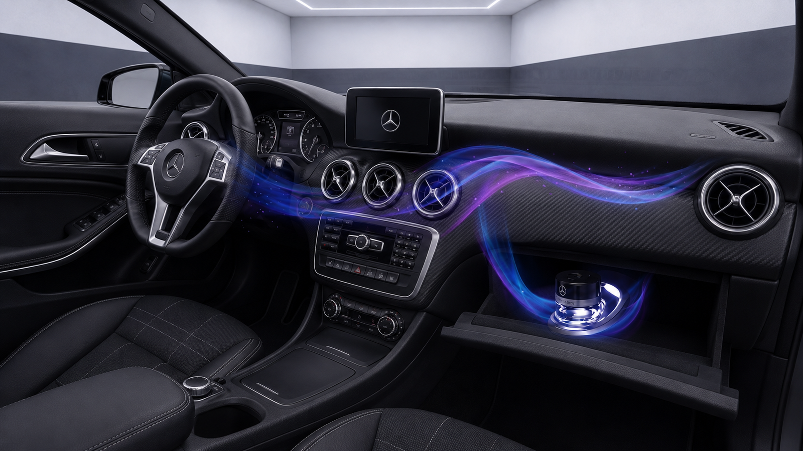 AIR-BALANCE (P21) Beduftung für Mercedes A-Klasse W176 inkl. Einbau (Nachrüstung)