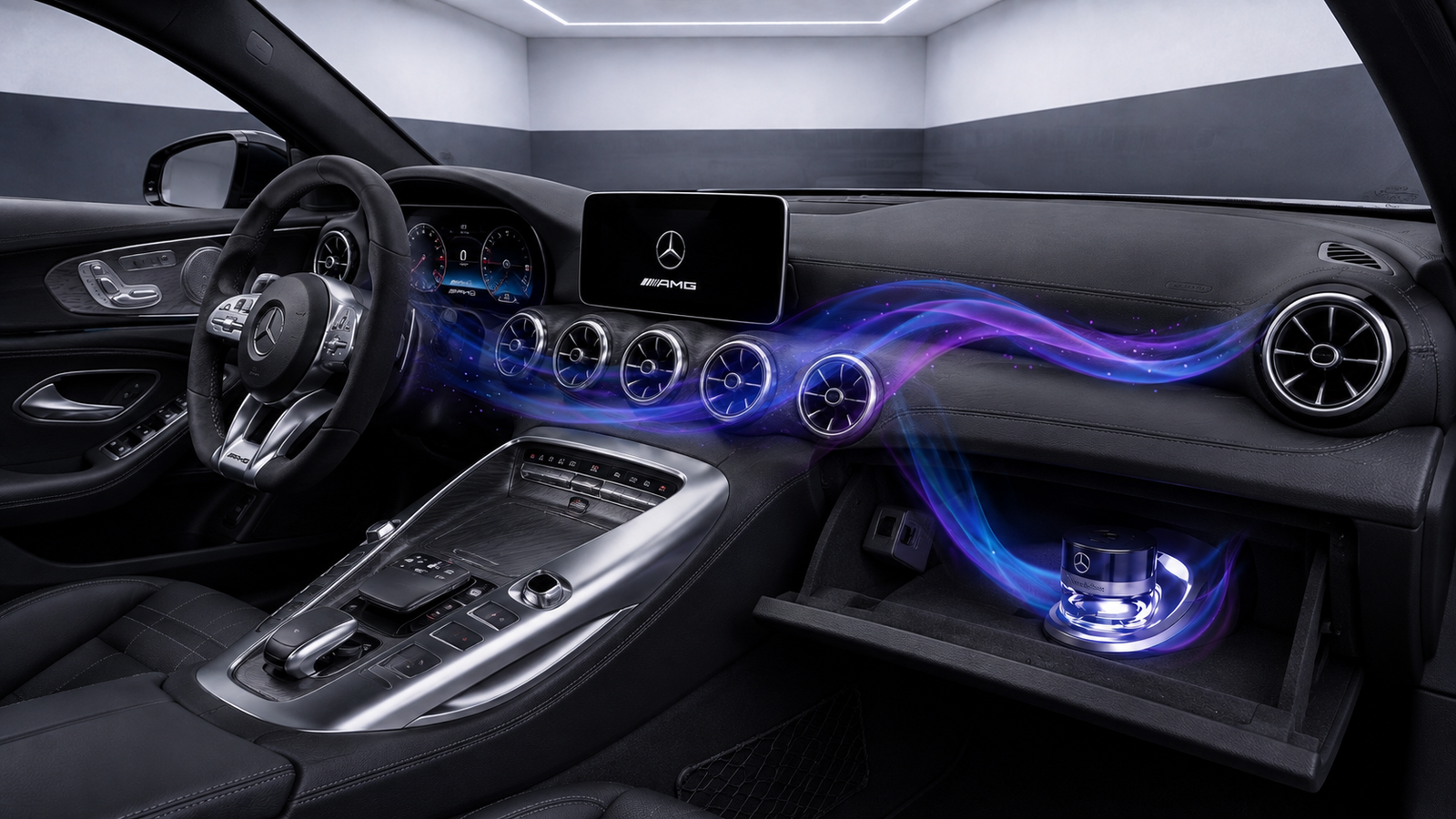 AIR-BALANCE (P21) Beduftung für Mercedes AMG GT C190 inkl. Einbau (Nachrüstung)