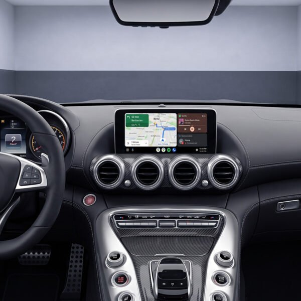 Apple-CarPlay & Android-Auto für Mercedes AMG GT C190 R190 (Nachrüstung) – Ansicht 2