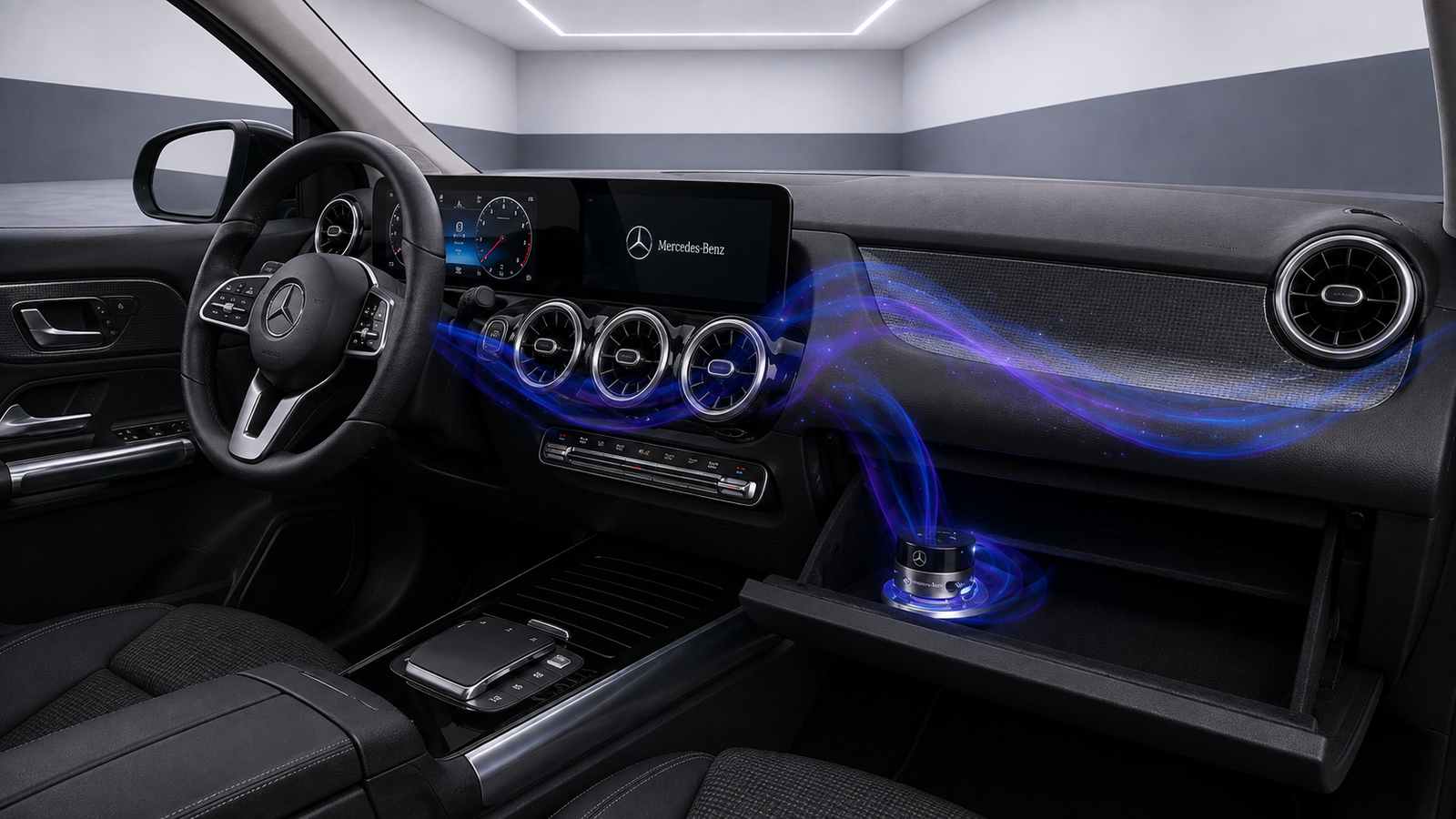 mercedes_b-klasse_w247_airbalance_nachrüstung_beduftung_carhex_einbau_duft_flakon_1 AIR-BALANCE (P21) Beduftung für Mercedes B-Klasse W247 inkl. Einbau (Nachrüstung)