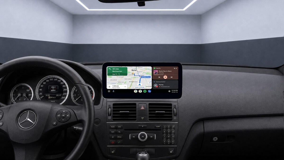 Apple-CarPlay & Android-Auto für Mercedes C-Klasse W204 S204 (Nachrüstung) – Ansicht 6