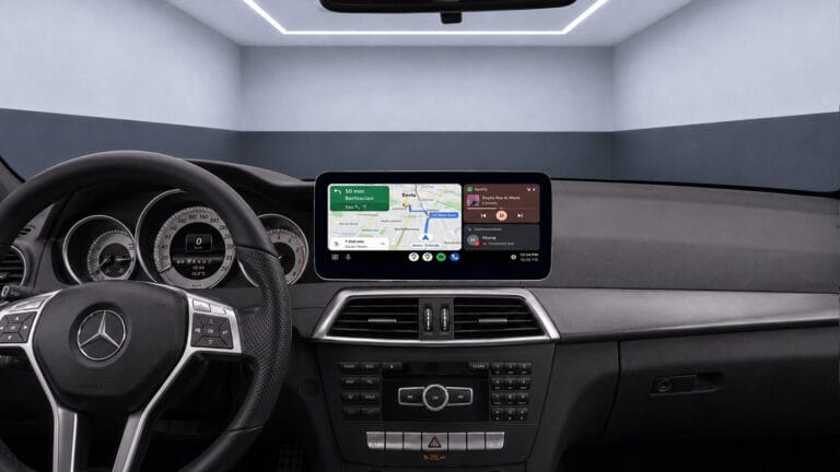 Apple-CarPlay & Android-Auto für Mercedes C-Klasse W204 S204 (Nachrüstung)