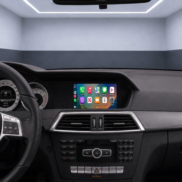 Apple-CarPlay & Android-Auto für Mercedes C-Klasse W204 S204 (Nachrüstung) – Ansicht 2