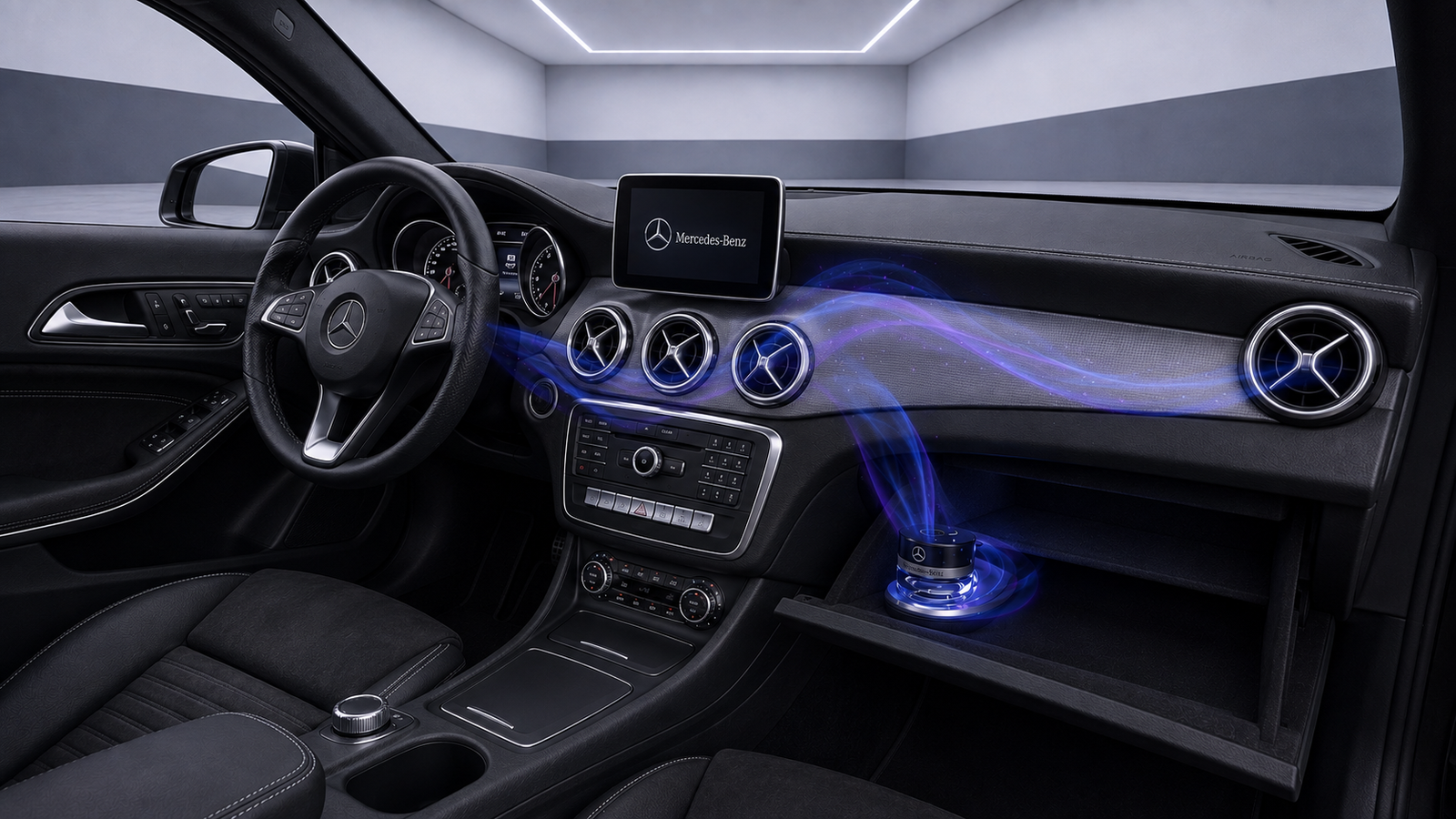 AIR-BALANCE (P21) Beduftung für Mercedes CLA C117 inkl. Einbau (Nachrüstung)