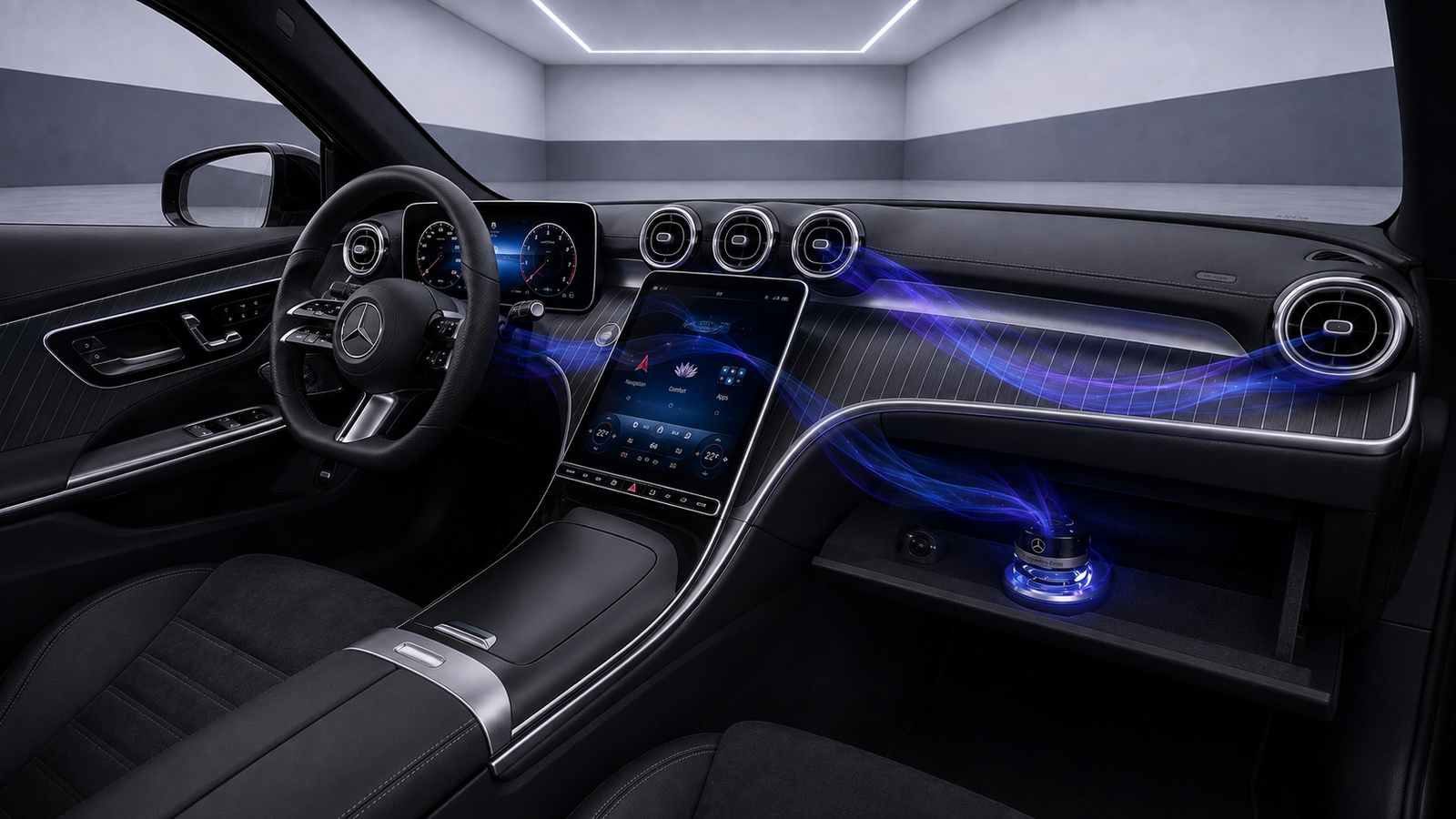 AIR-BALANCE (P21) Beduftung für Mercedes CLE A236 C236 inkl. Einbau (Nachrüstung)