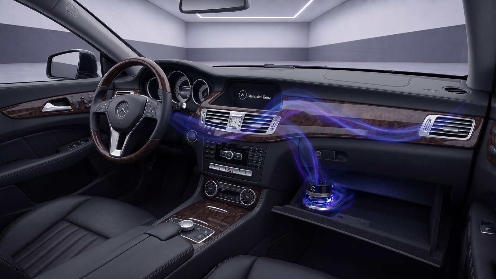 mercedes_cls_c218_airbalance_nachrüstung_beduftung_carhex_einbau_duft_flakon_1 AIR-BALANCE (P21) Beduftung für Mercedes CLS C218 inkl. Einbau (Nachrüstung)