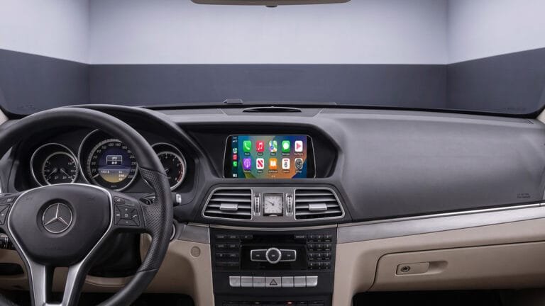 Apple-CarPlay & Android-Auto für Mercedes E-Klasse Coupe C207 A207 (Nachrüstung)