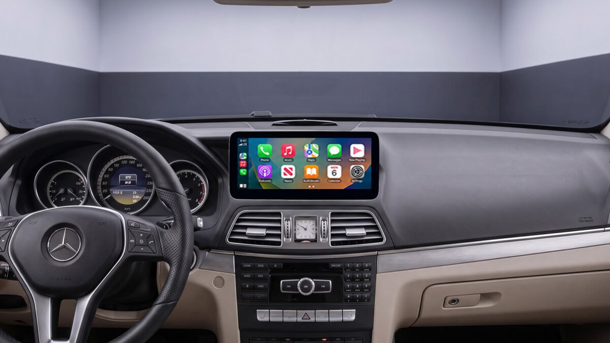 Apple-CarPlay & Android-Auto für Mercedes E-Klasse Coupe C207 A207 (Nachrüstung) – Ansicht 2