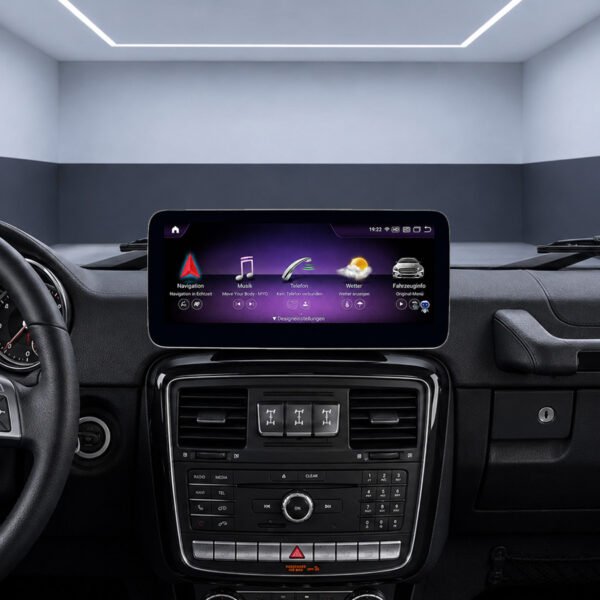 Android-Navigation (+ Apple-CarPlay) Touch für Mercedes G-Klasse 2008 – 2017 (inkl. Einbau)