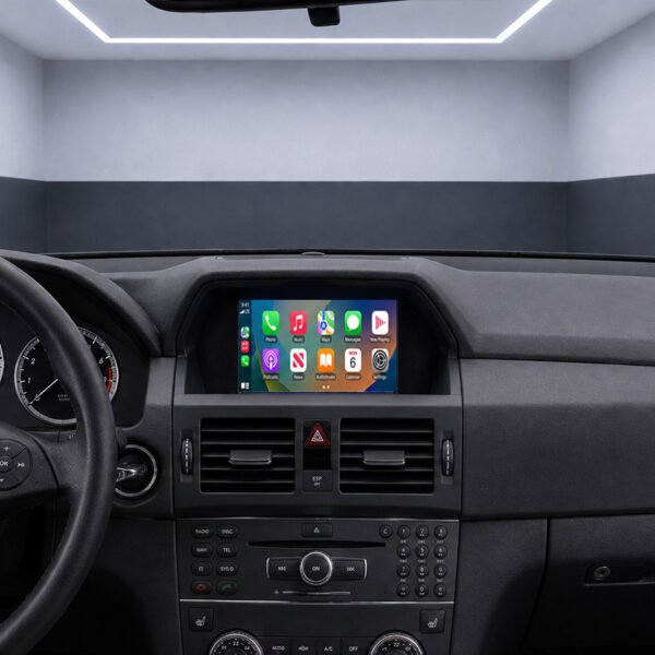 Apple-CarPlay & Android-Auto für Mercedes GLK X204 (Nachrüstung) – Ansicht 2