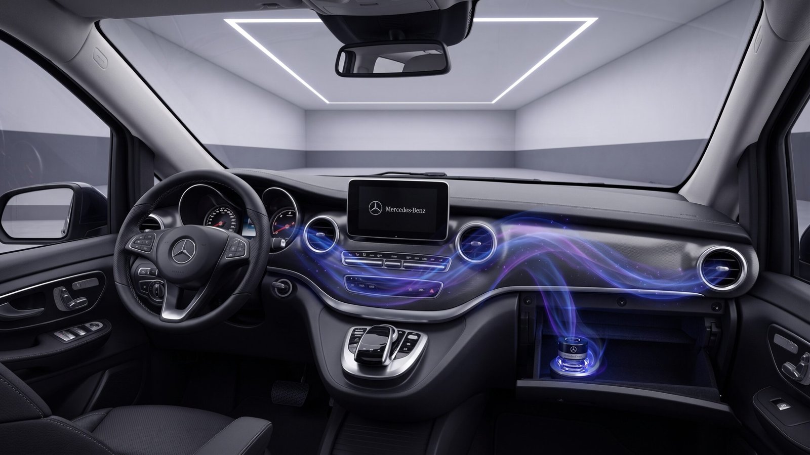 AIR-BALANCE (P21) Beduftung für Mercedes V-Klasse W447 inkl. Einbau (Nachrüstung)